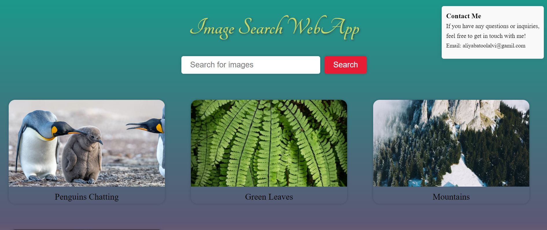 Image Search App ss